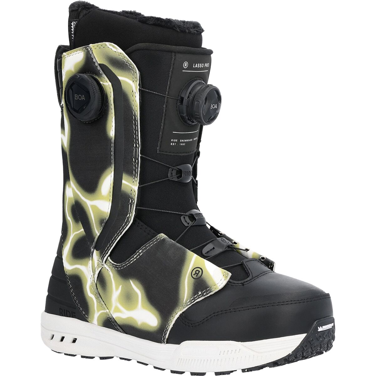 Ride Ride Lasso Pro BOA Snowboard Boot - 2025 - Men's Storm, 13.0