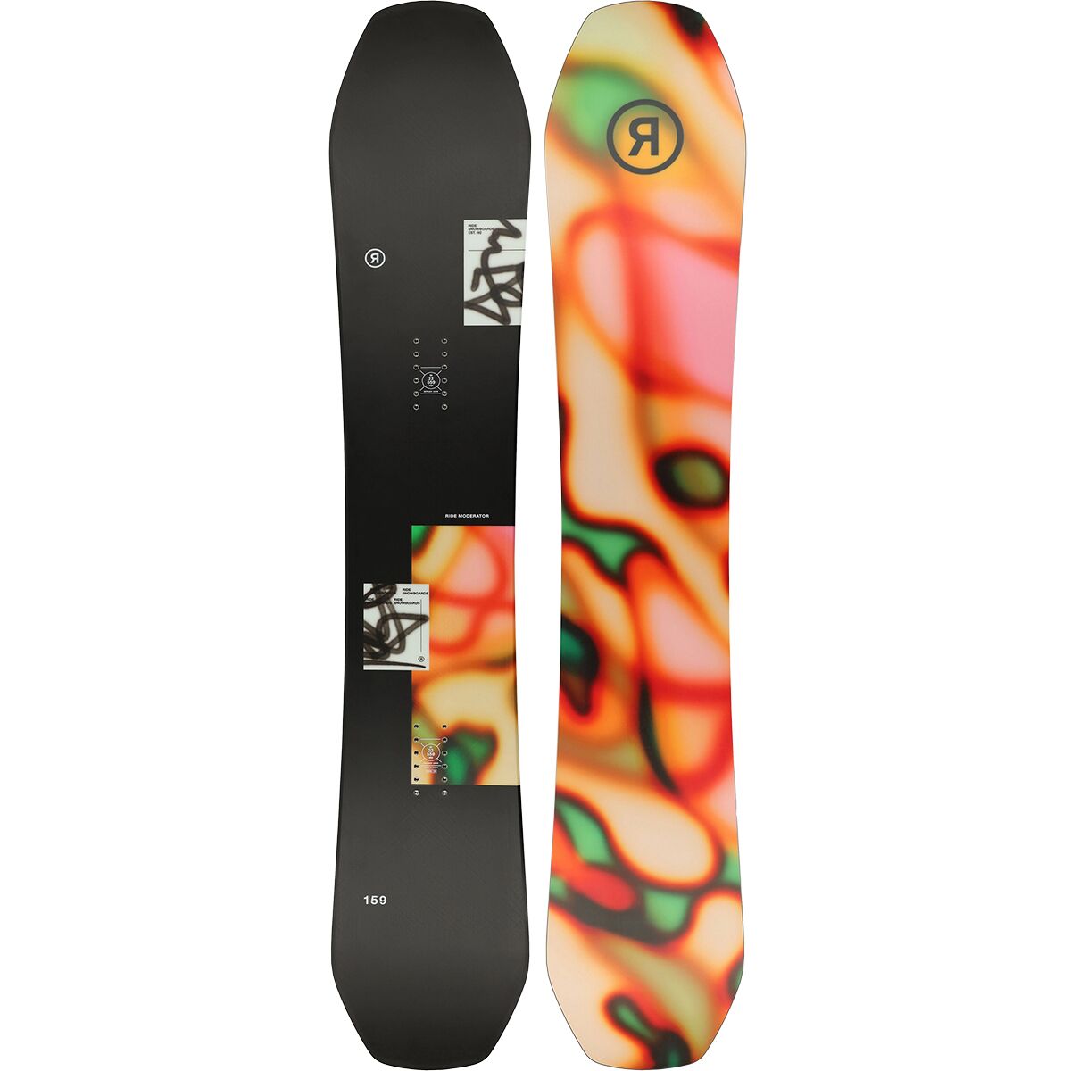Ride Ride Moderator Snowboard - 2025 One Color, 155cm