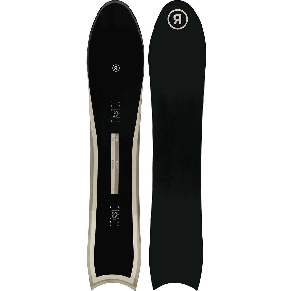 Image of Ride Peace Seeker Snowboard - 2025 One Color, 155cm