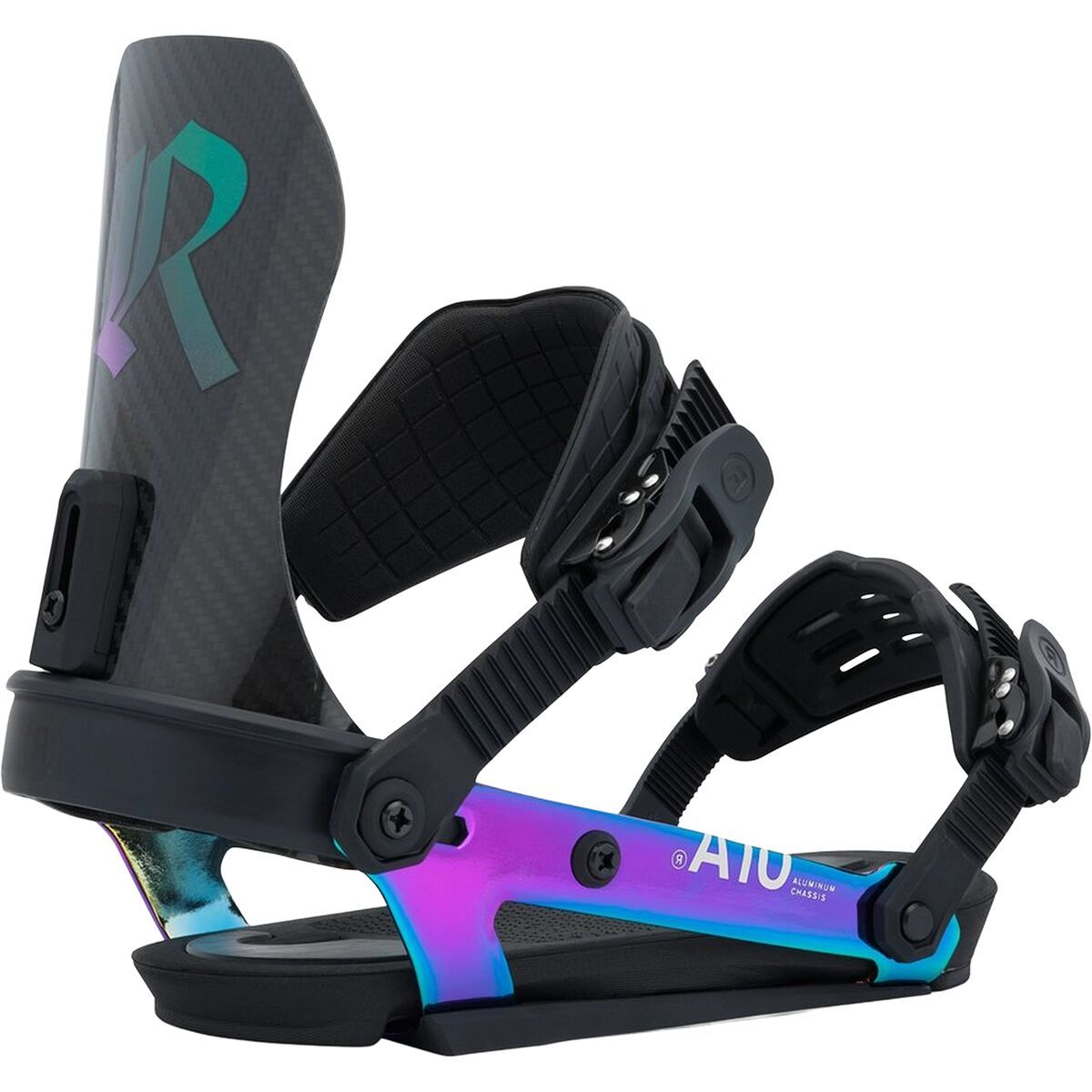 Image of Ride A-10 Snowboard Binding - 2026 Oil Slick, M