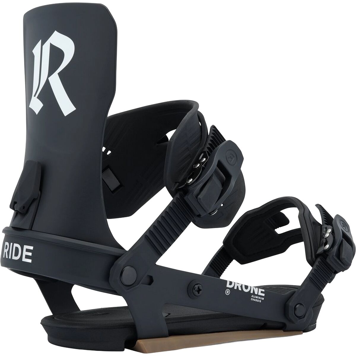 Image of Ride Drone Snowboard Binding - 2027 - Men's Black, L