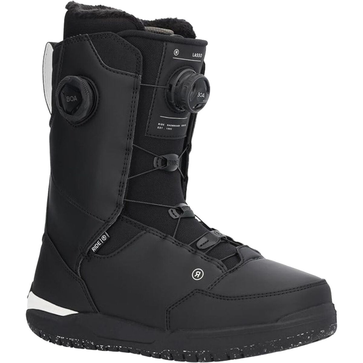 Ride Lasso Boa Snowboard Boot - 2026 - Men's Black, 9.0