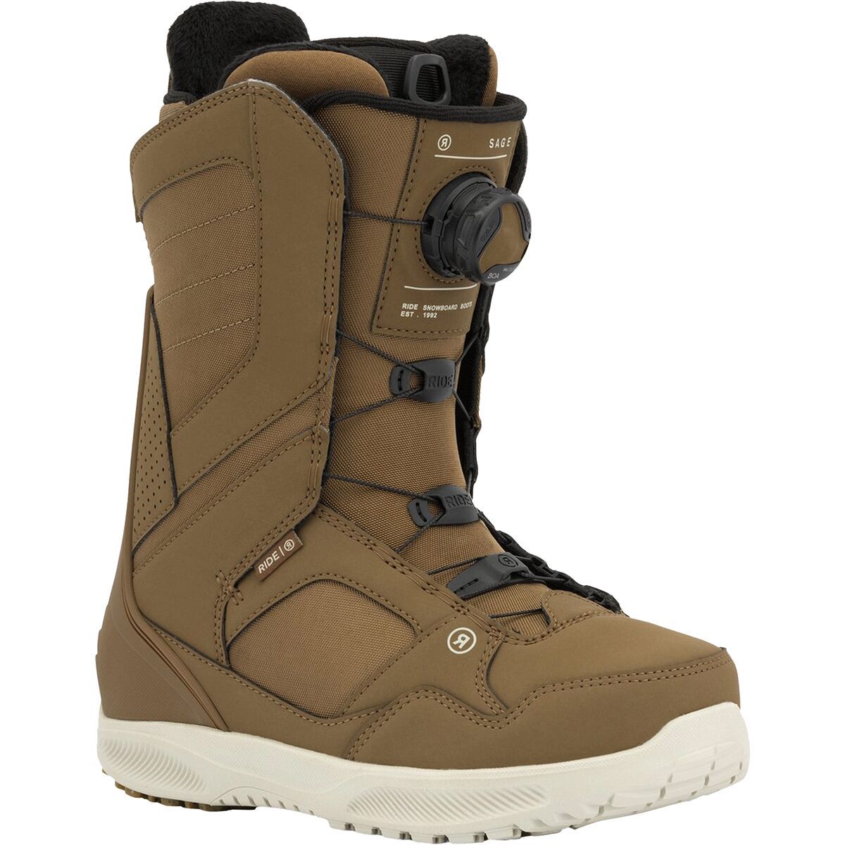 Ride Sage BOA Snowboard Boot - 2026 - Women's Brown, 7.5