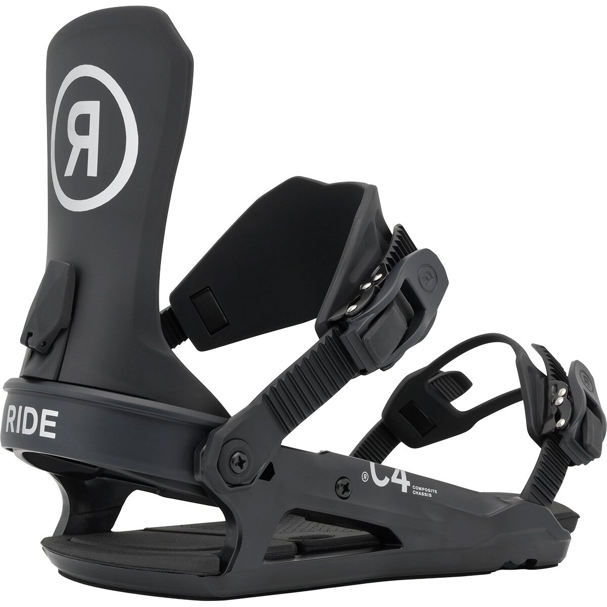 Image of Ride C-4 Snowboard Binding - 2027 Black, M