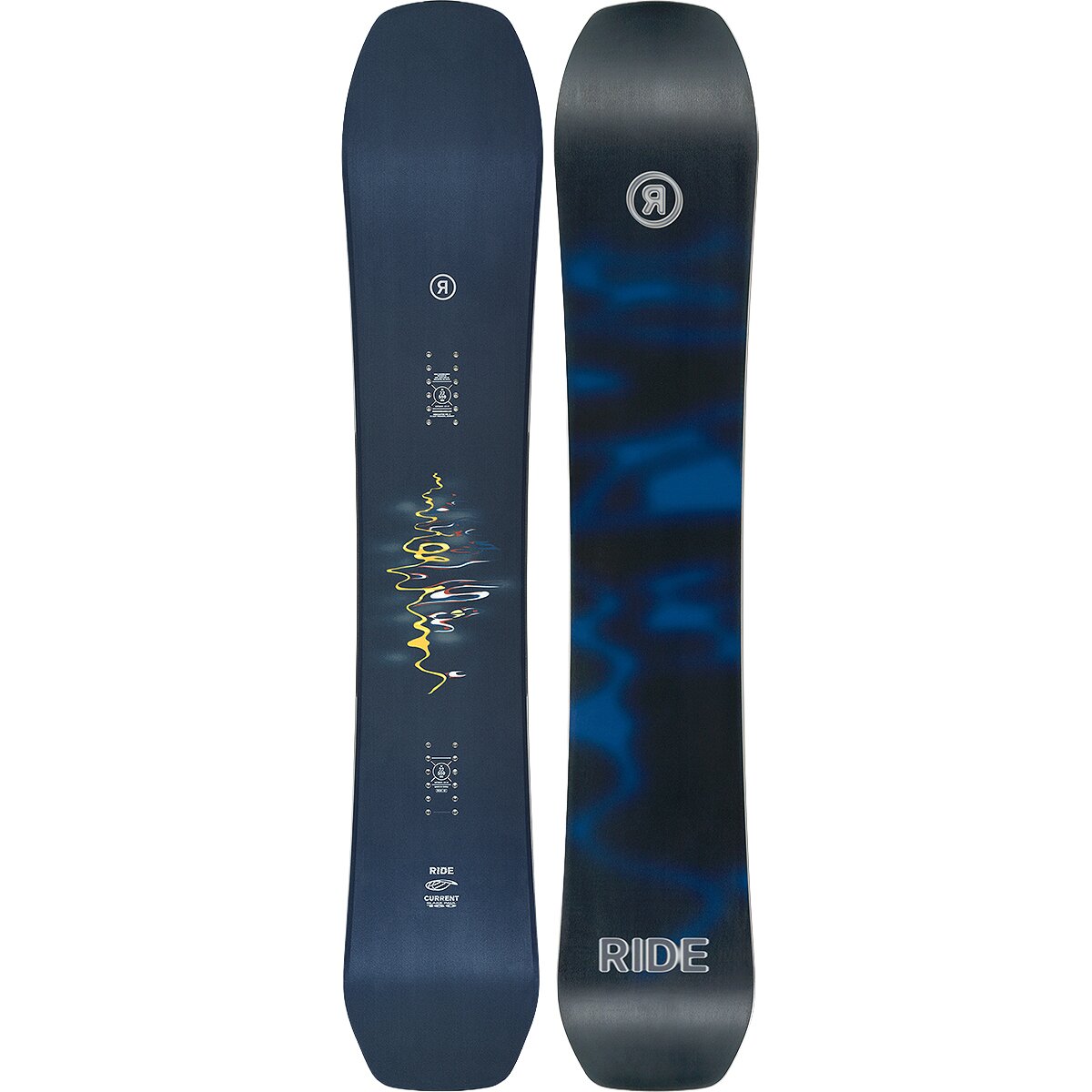 Image of Ride Current Snowboard - 2027 One Color, 157cm Wide