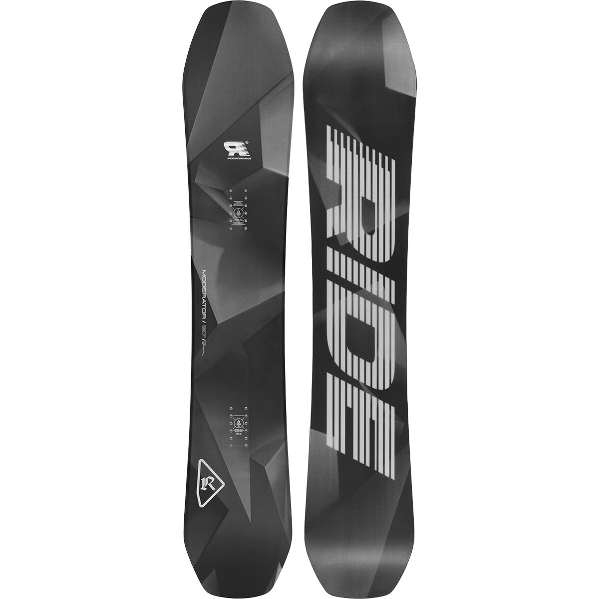 Image of Ride Moderator Snowboard - 2027 One Color, 155cm