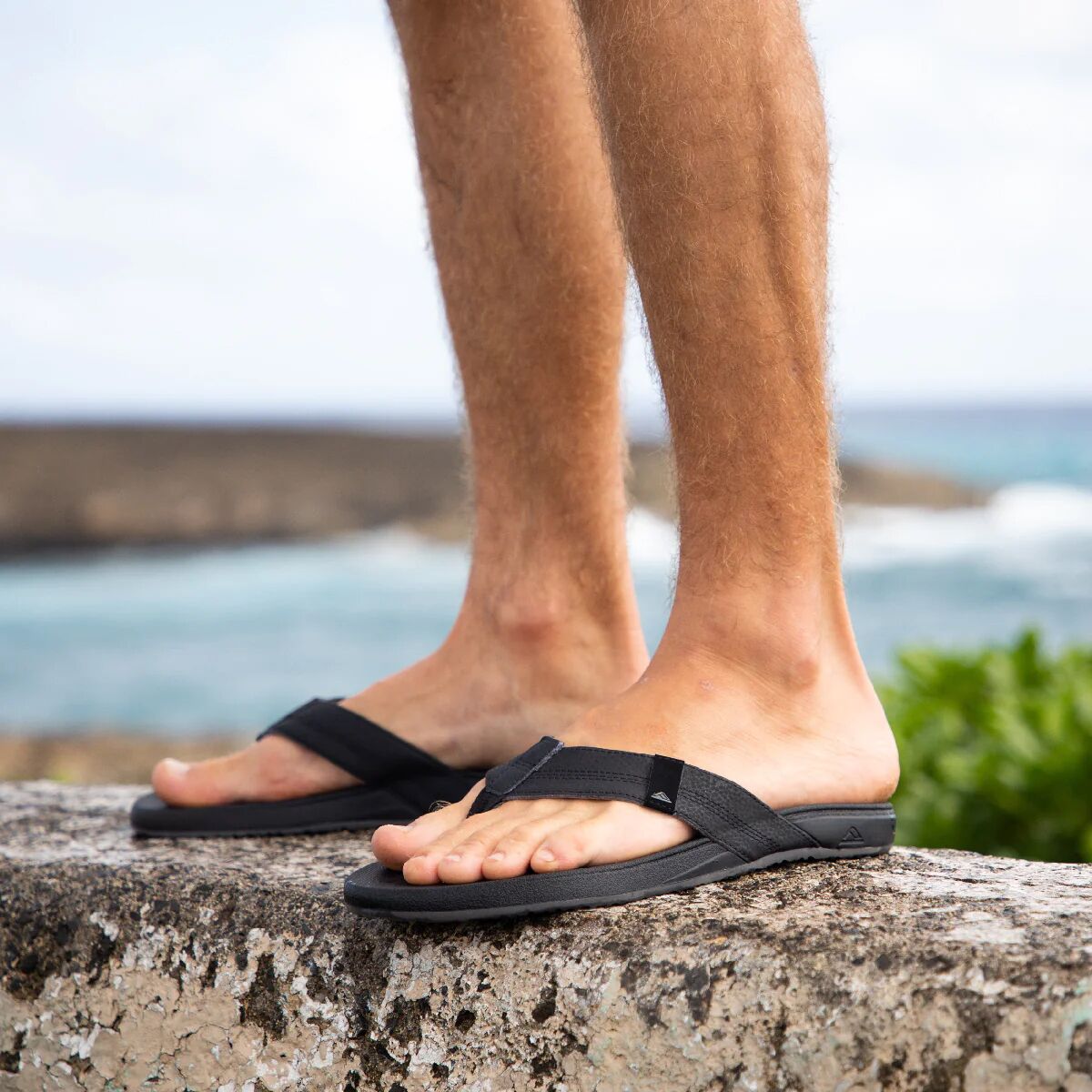 Flip flops store with cushion