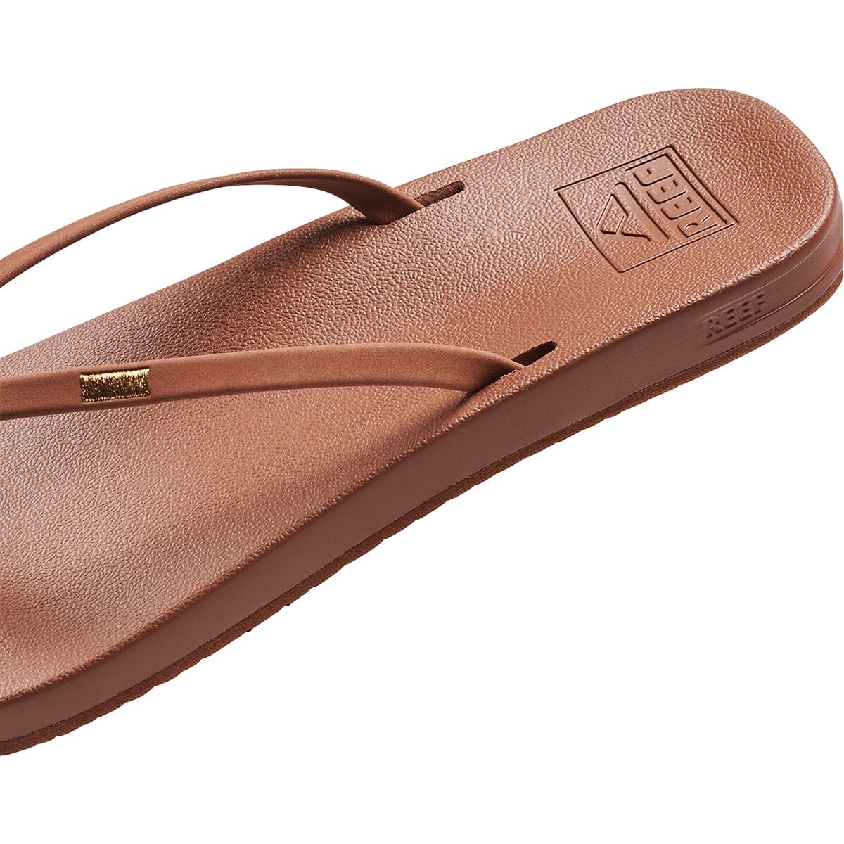 Reef skinny leather flip flops on sale