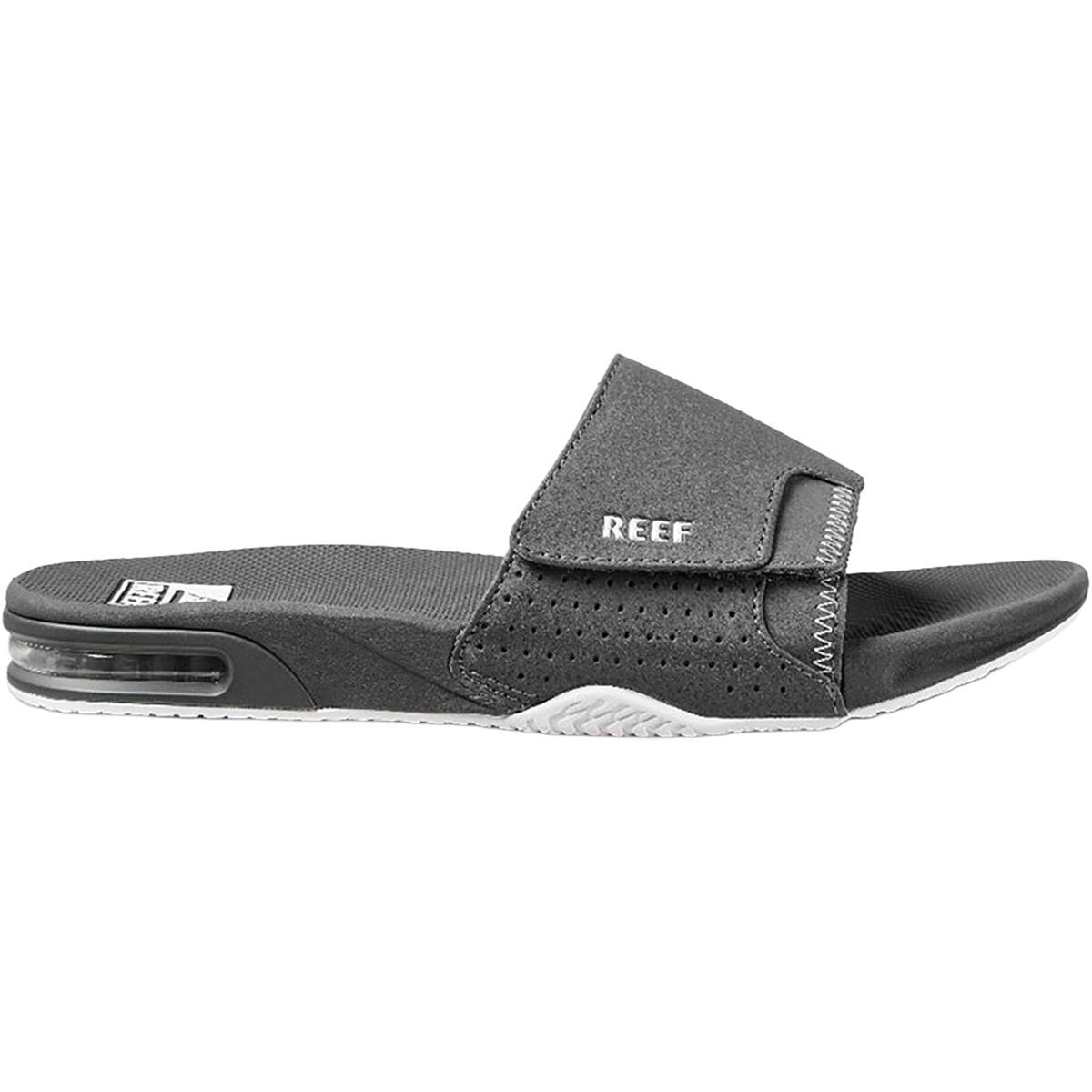 Image of Reef Fanning Slide Sandal - Men's Shadow, 9.0