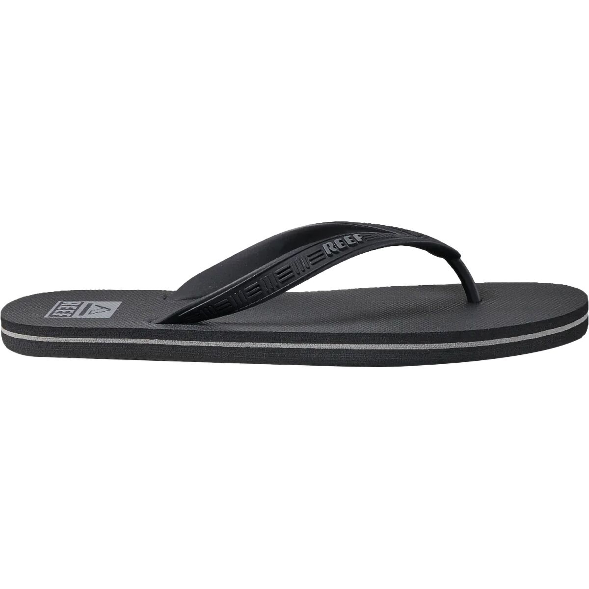 Reef Reef Seaside Flip Flop - Men's Black, 12.0