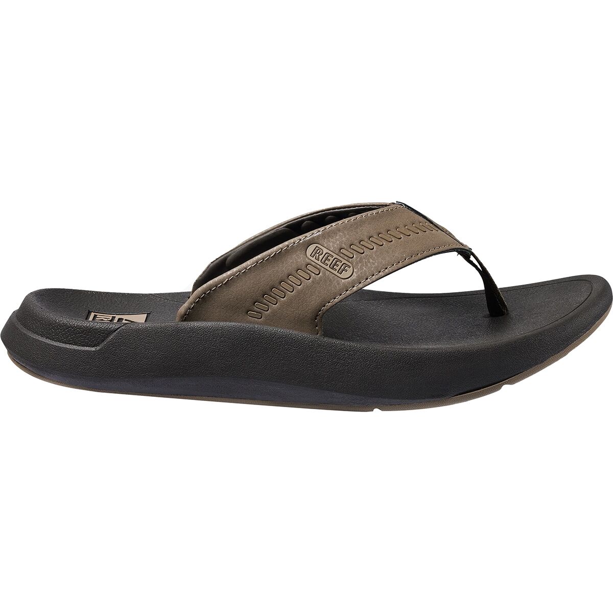 Image of Reef Swellsole Cruiser Flip Flop - Men's Brown/Tan, 9.0