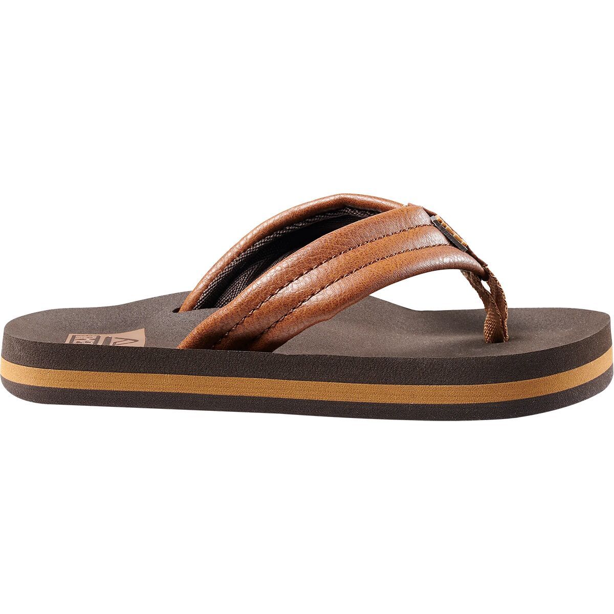 Image of Reef Ahi Sandal - Boys' Brown, 4.0