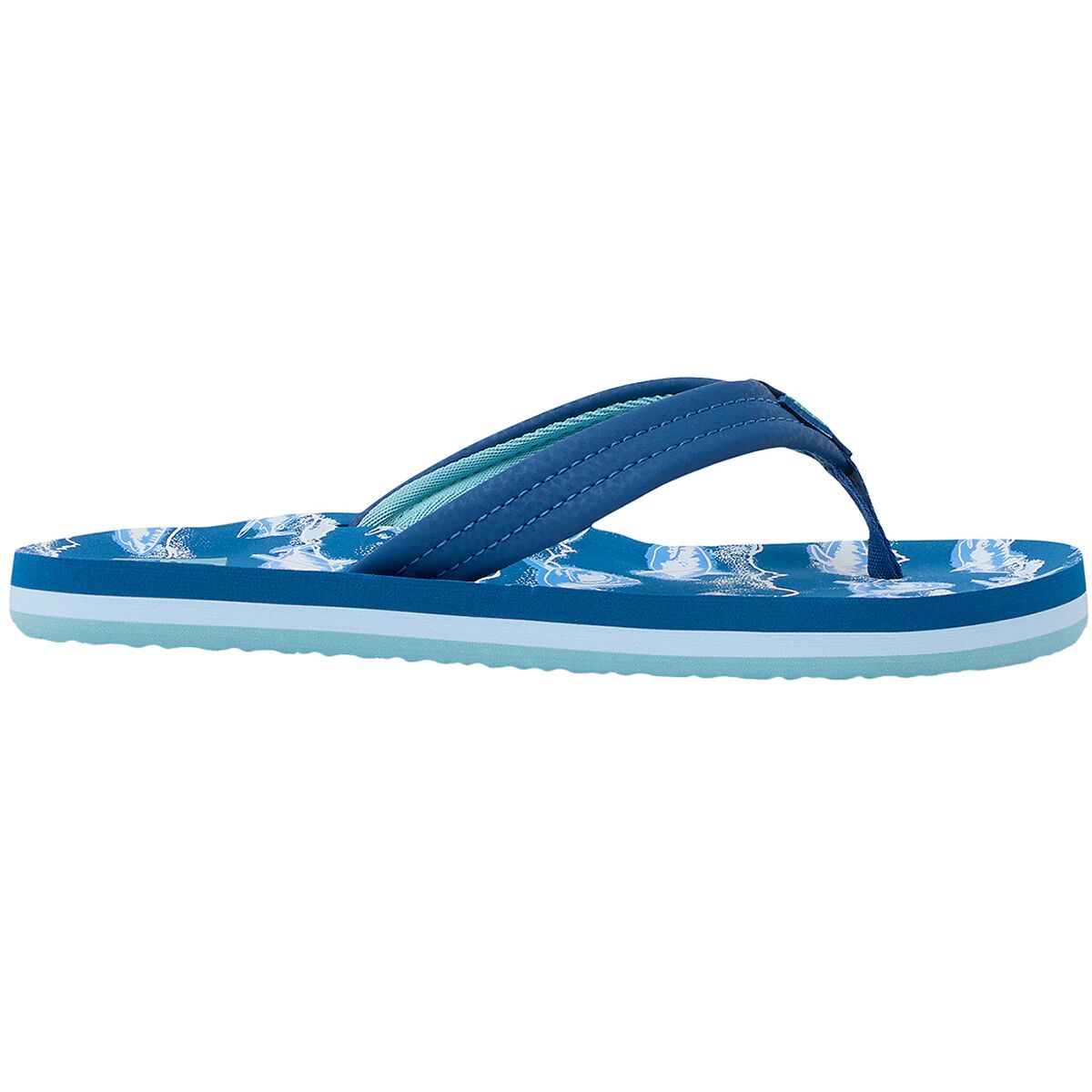 Image of Reef Ahi Sandal - Boys' Royal Sharks, 4.0