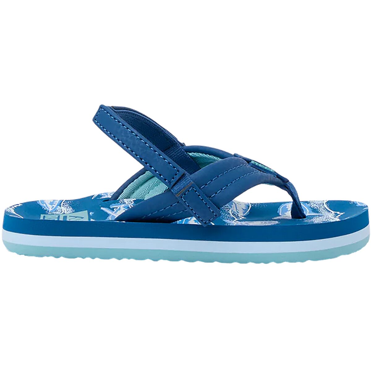 Image of Reef Little Ahi Sandal - Toddler Boys' Royal Sharks, 7.0