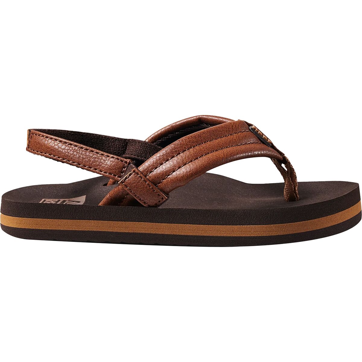 Image of Reef Little Ahi Sandal - Toddler Girls' Brown, 7.0