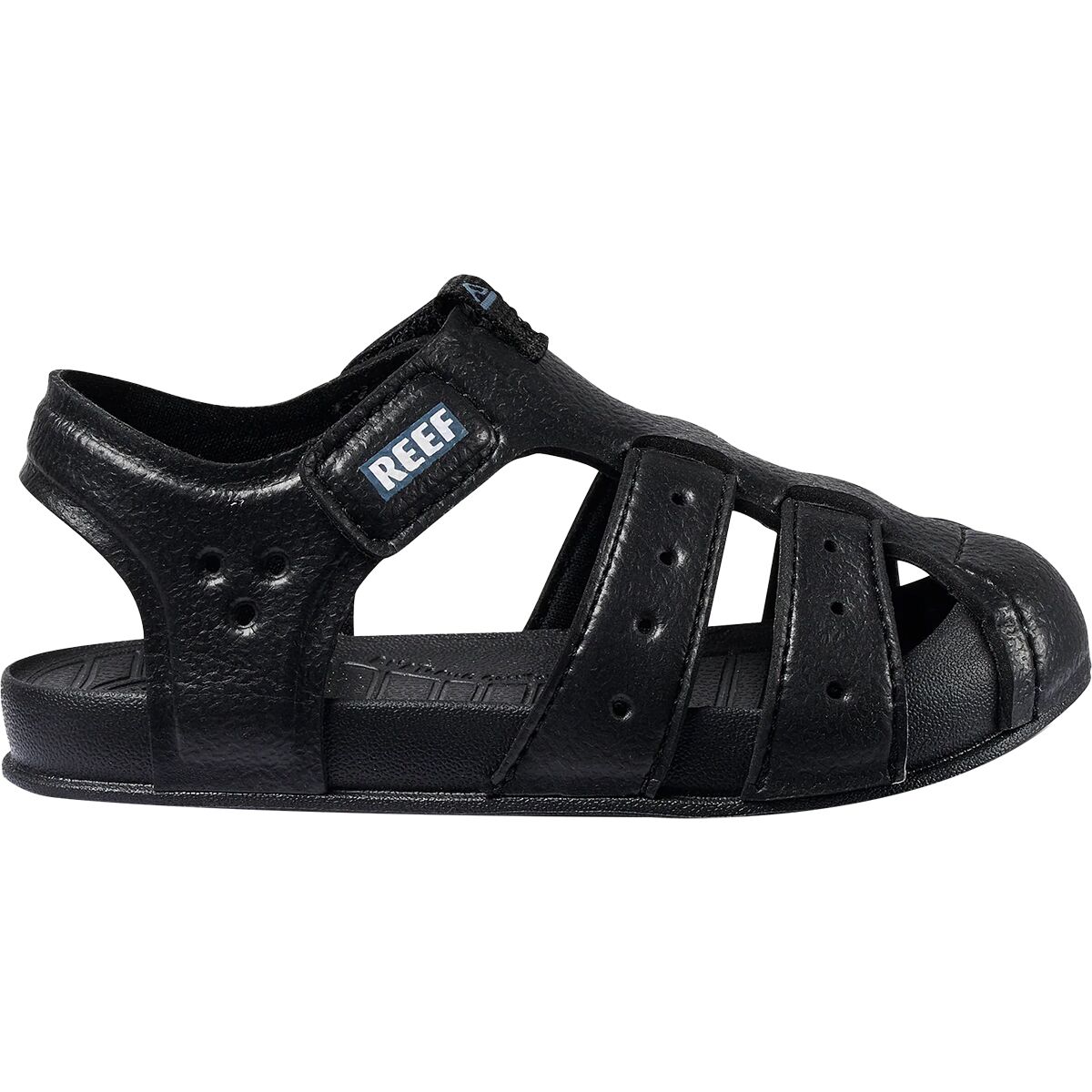 Image of Reef Little Water Beachy Sandal - Toddler Boys' Black, 9.0
