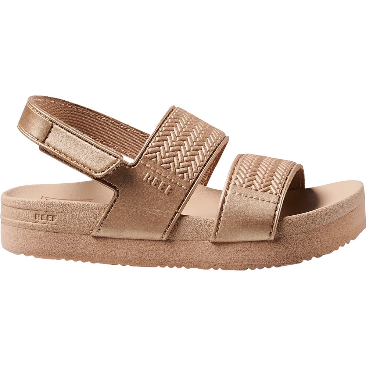 Image of Reef Little Water Vista Sandal - Toddler Girls' Golden Hour, 7.0