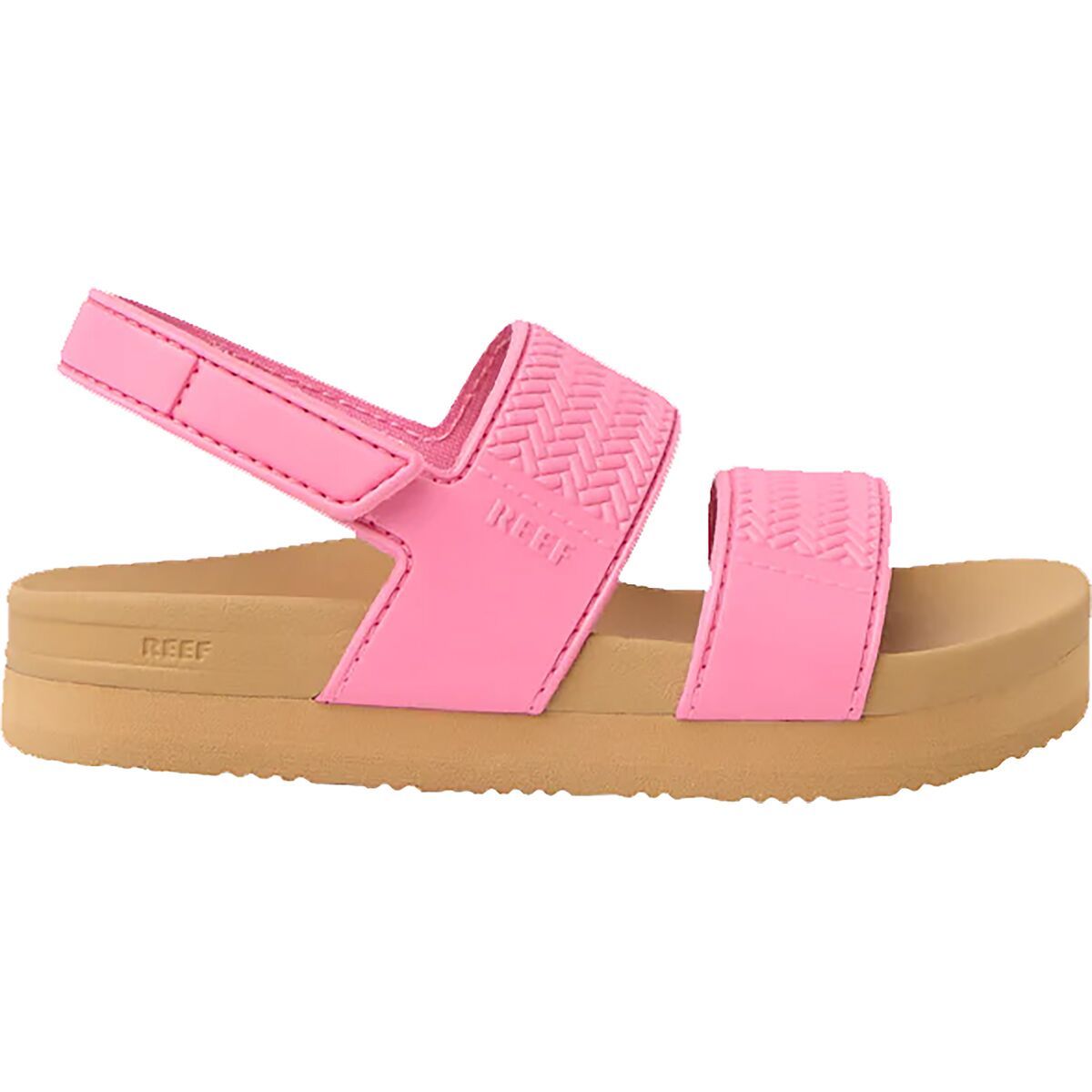 Image of Reef Little Water Vista Sandal - Toddler Girls' Pink Cosmos/Tan, 6.0
