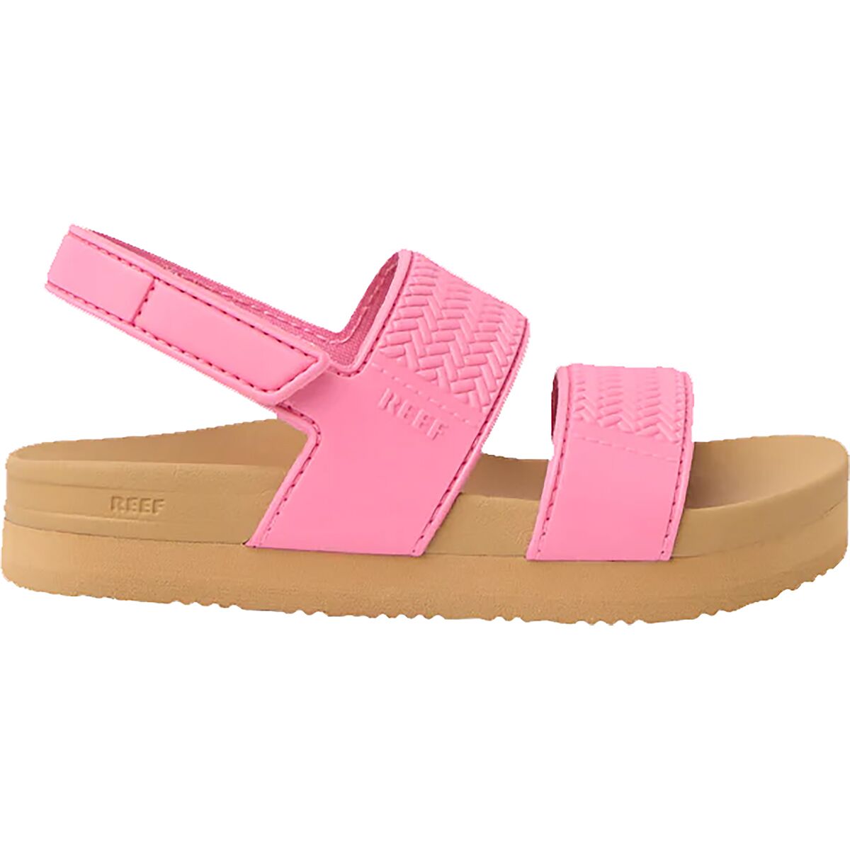 Image of Reef Little Water Vista Sandal - Toddler Girls' Pink Cosmos/Tan, 8.0