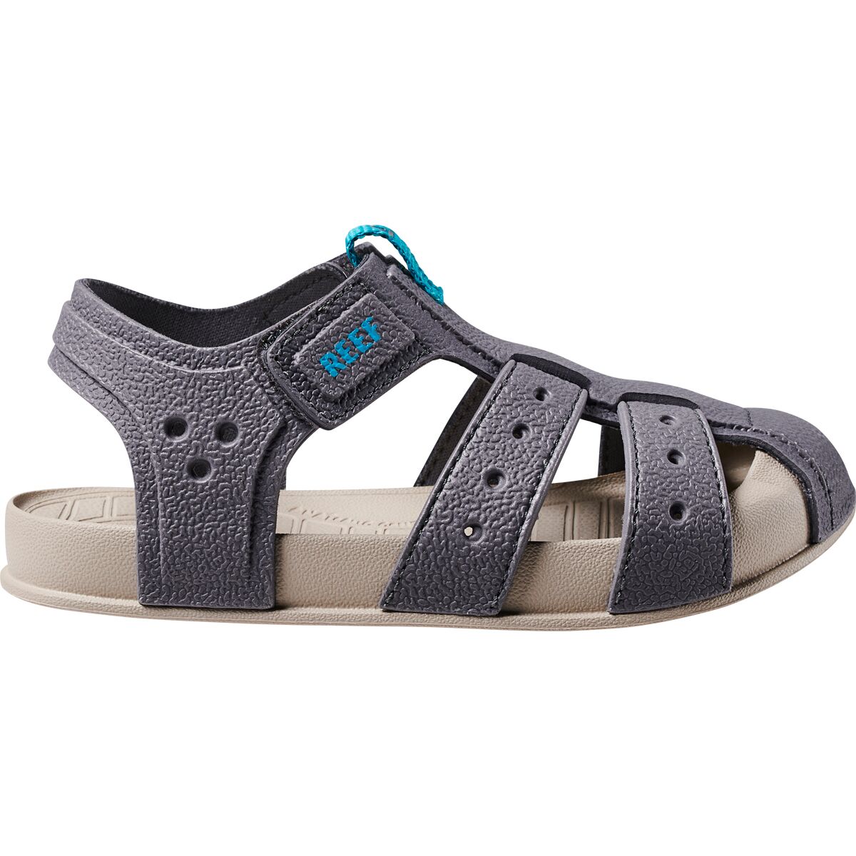 Reef Reef Water Beachy Sandal - Toddler Boys' Oak/Grey/Aqua, 12.0