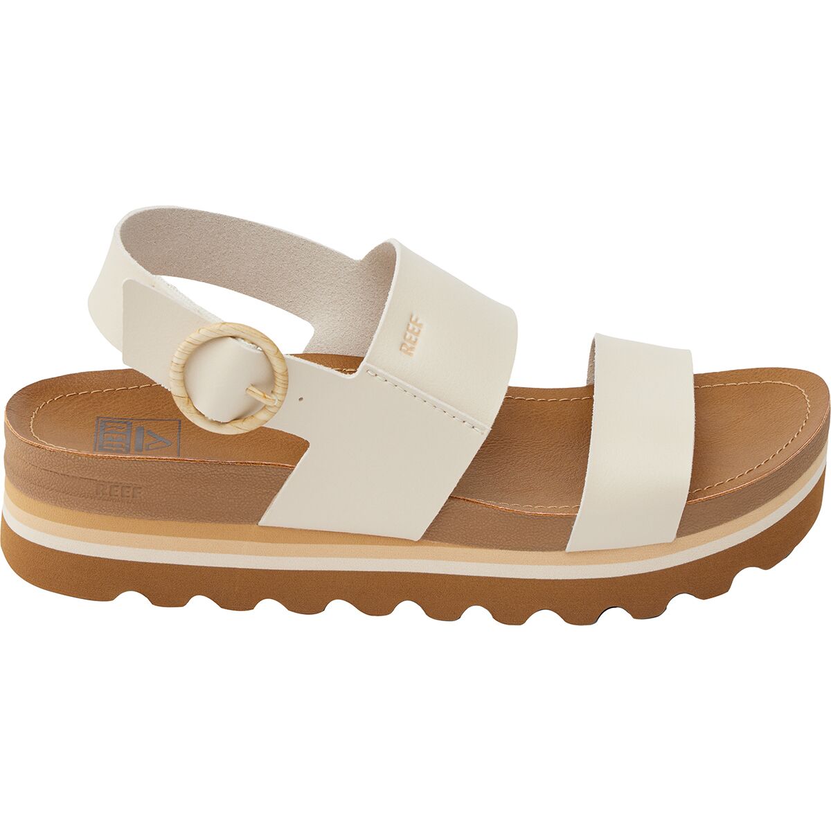 Image of Reef Vista Hi Buckle Sandal - Women's Vintage, 7.0