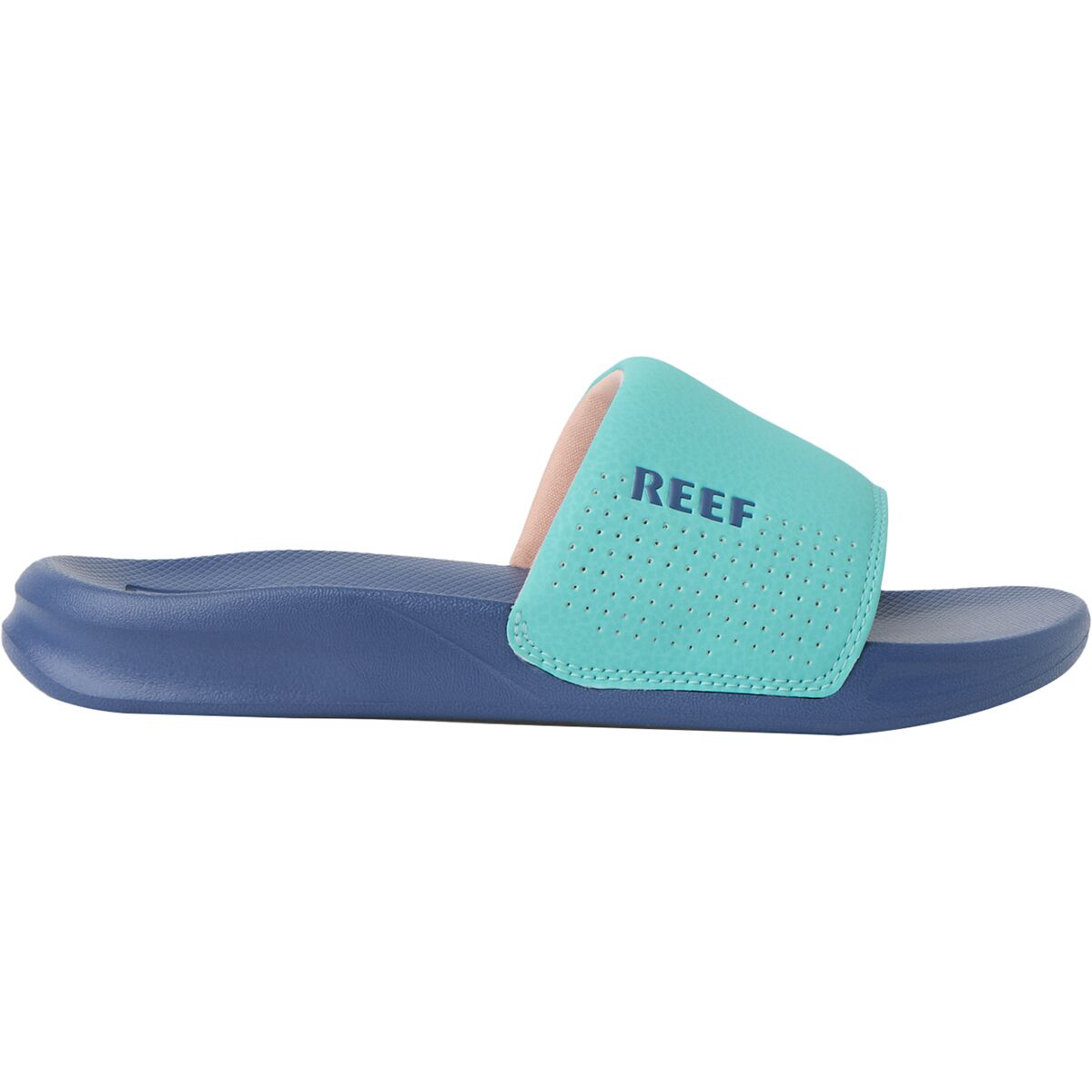 Reef Reef One Slide Sandal - Boys' Dusk/Aqua, 1.0