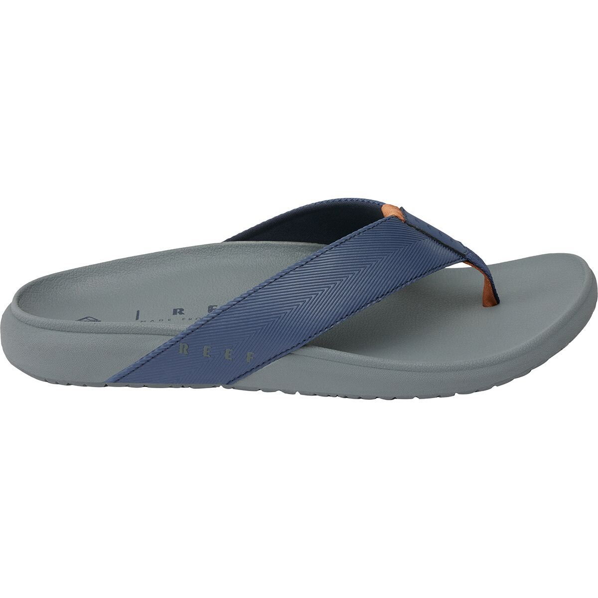 Image of Reef The Raglan Flip Flop - Men's Charcoal, 13.0