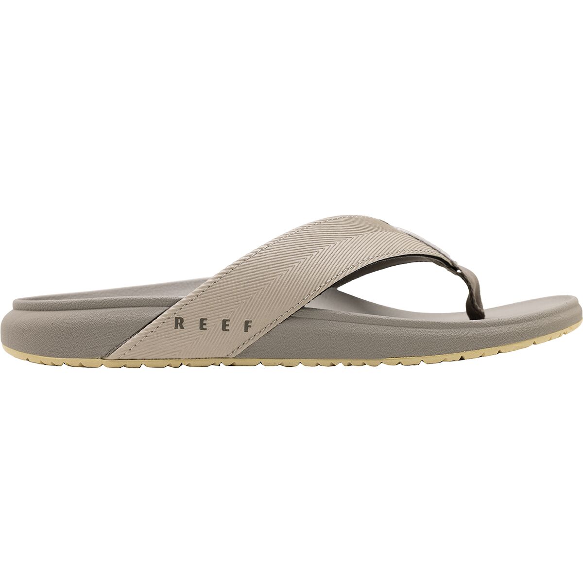 Image of Reef The Raglan Flip Flop - Men's Stone, 12.0