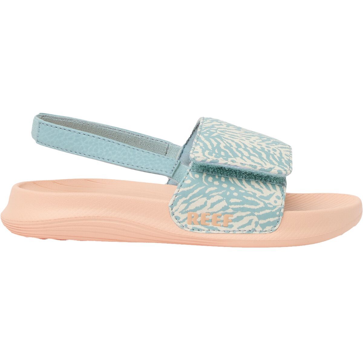 Image of Reef Little Salty Slide Sandal - Toddlers' Blue Haze, 8.0