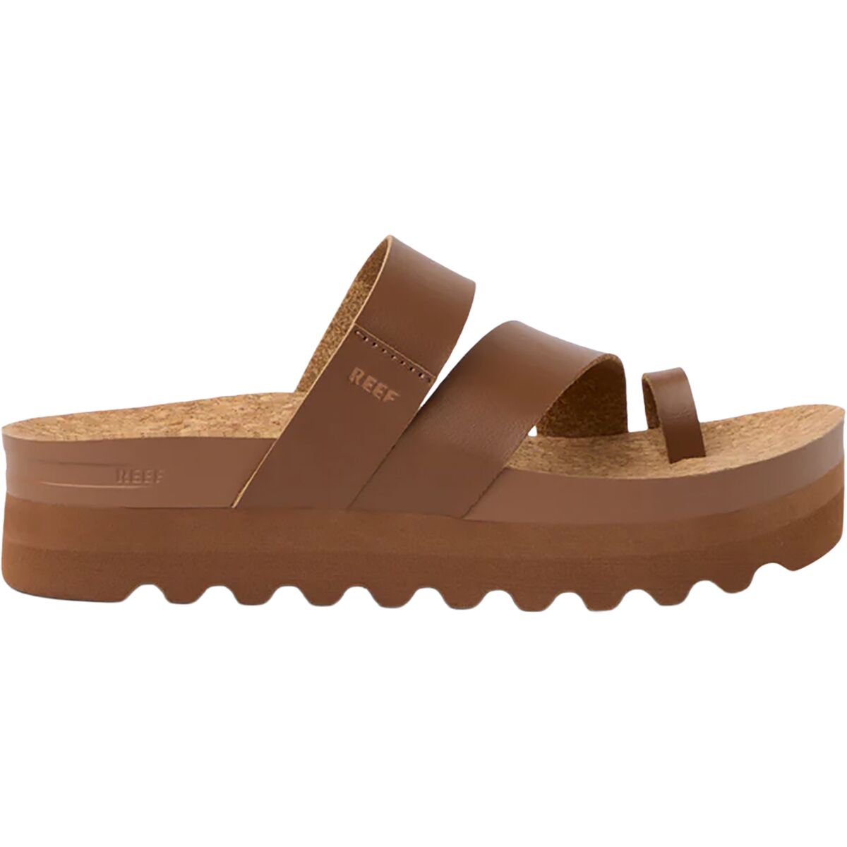 Image of Reef Vista Hi Layla Sandal - Women's Chocolate, 10.0