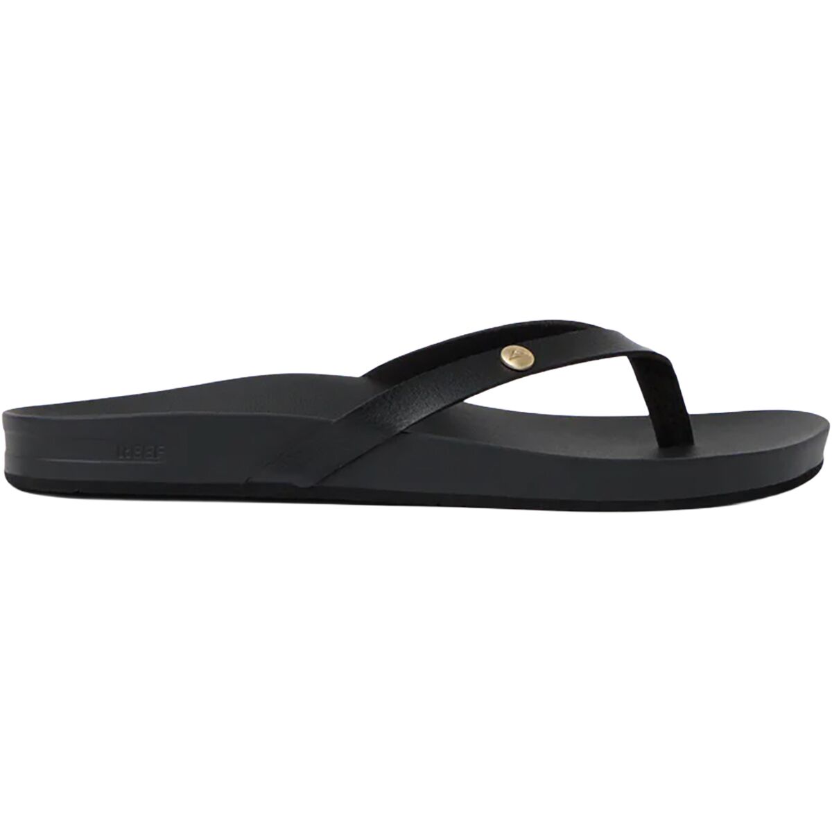 Image of Reef Vista Ivy Flip Flop - Women's Black/Black, 9.0