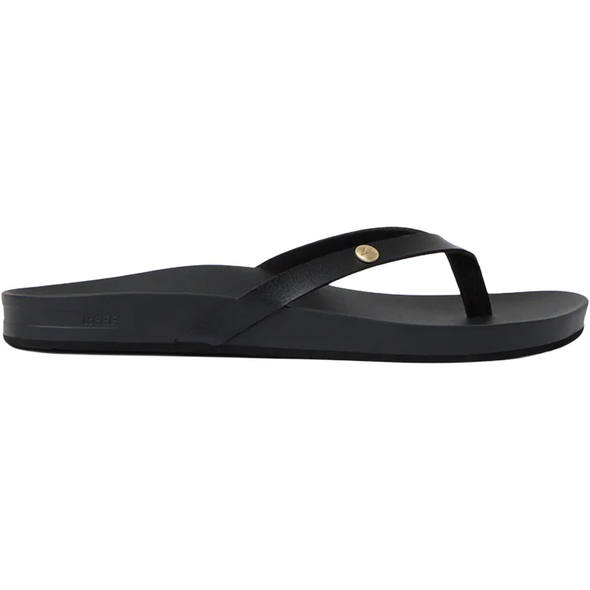 Image of Reef Vista Ivy Flip Flop - Women's Black/Black, 8.0