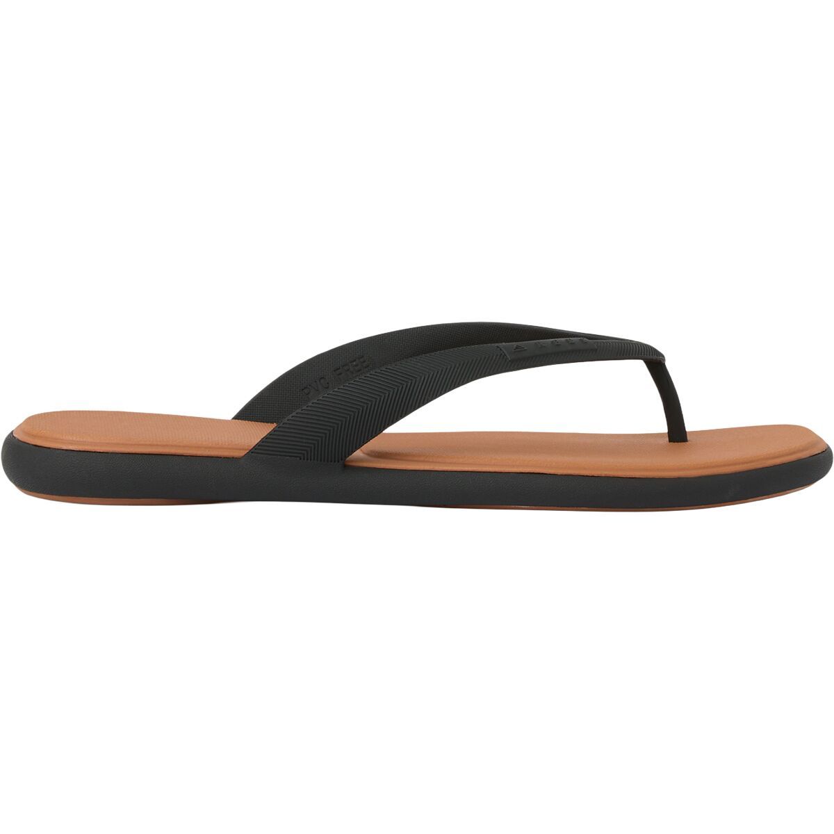 Image of Reef Water Willow Malibu Flip Flop - Women's Black/Tan, 9.0