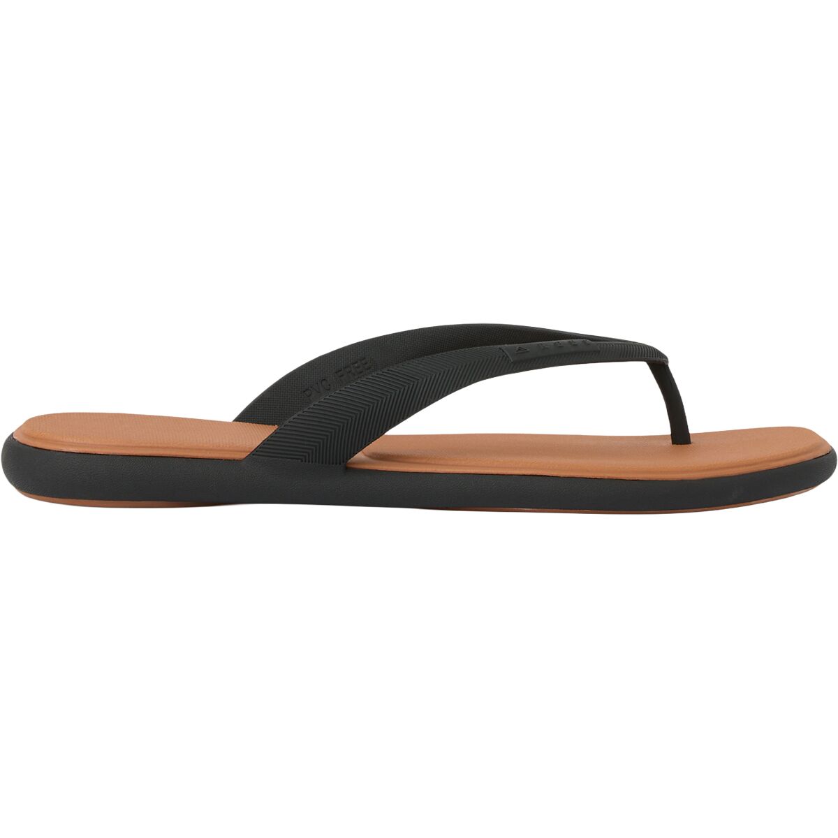 Image of Reef Water Willow Malibu Flip Flop - Women's Black/Tan, 8.0