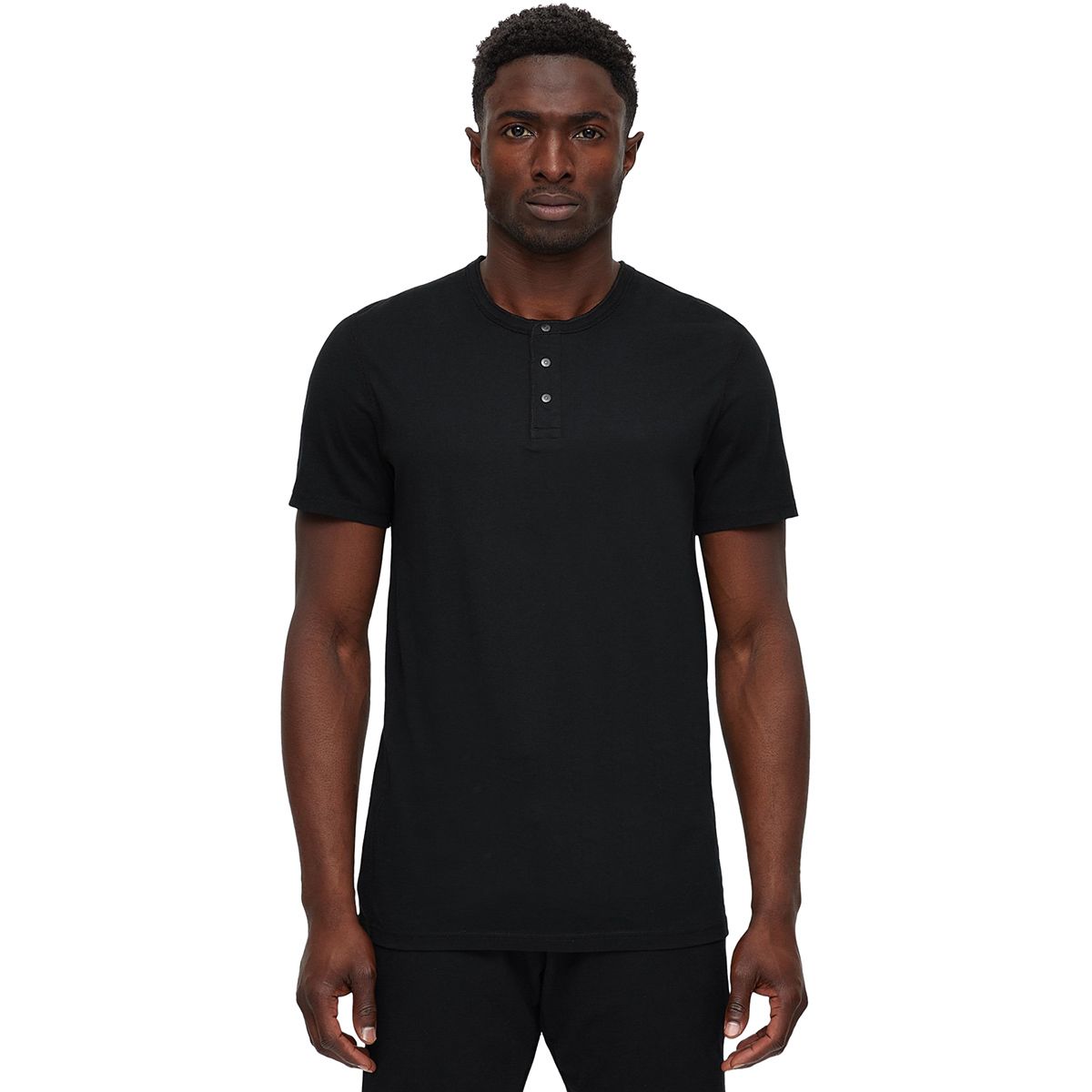 Reigning Champ Reigning Champ Henley Shirt - Men's Black, S