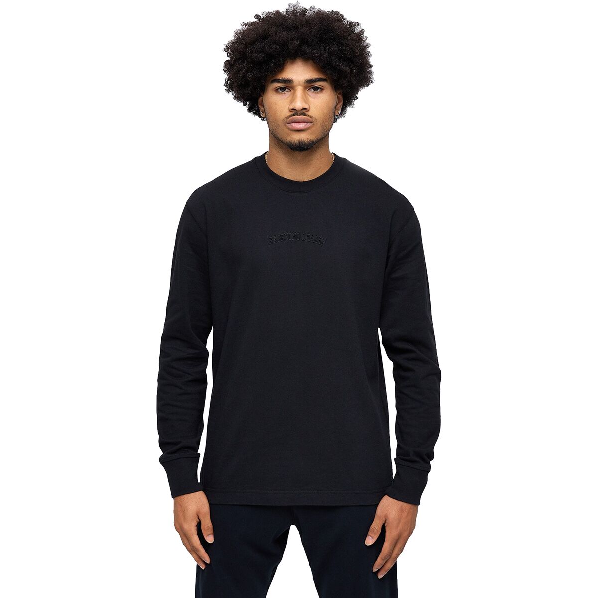 Reigning Champ Midweight Embroidered Long-Sleeve Jersey - Men's product image