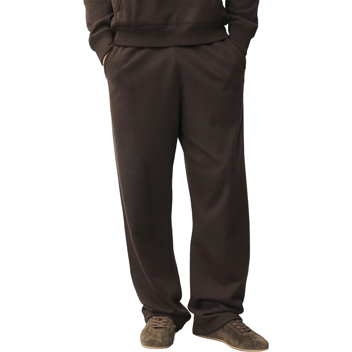 Image of Reigning Champ Relaxed Midweight Terry Sweatpant - Men's Coffee, L