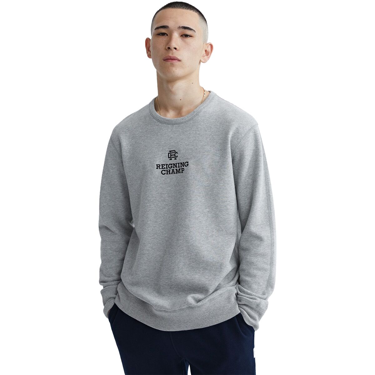 Reigning Champ Lockup Midweight Terry Crewneck Sweater - Men's product image