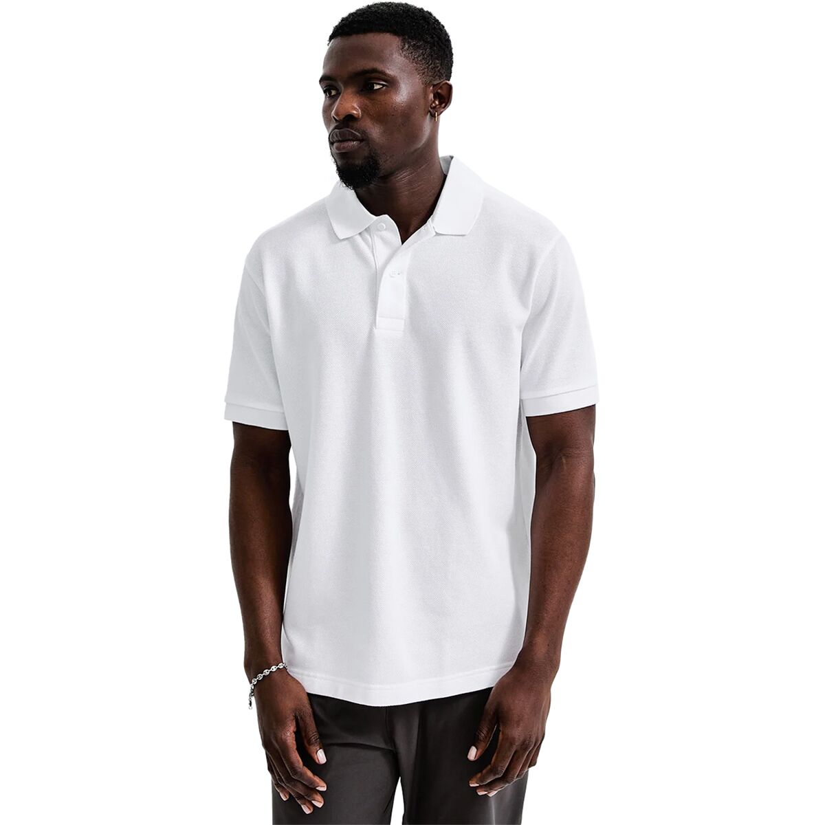 Reigning Champ Reigning Champ Academy Polo Shirt - Men's White, M