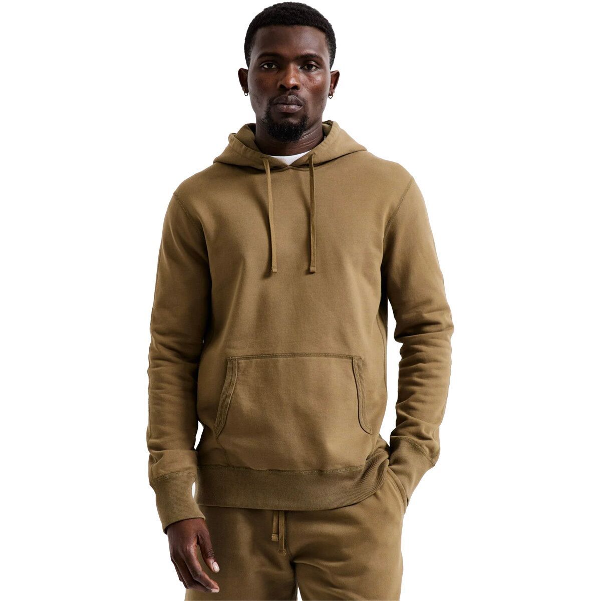 Reigning Champ Midweight Terry Pullover Hoodie - Men's Clay, S