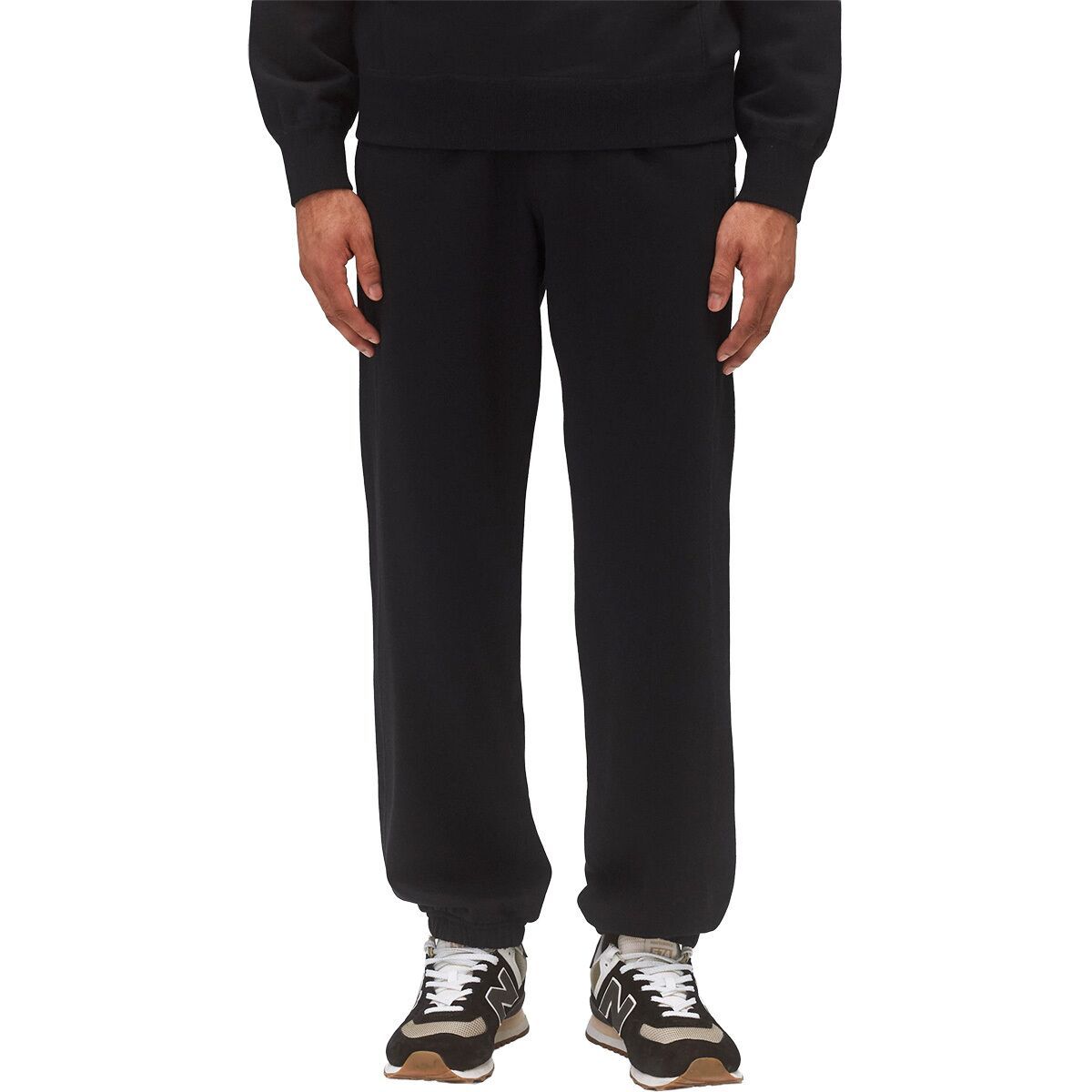 Image of Reigning Champ Midweight Fleece 97 Cuffed Sweatpant - Men's Black, L