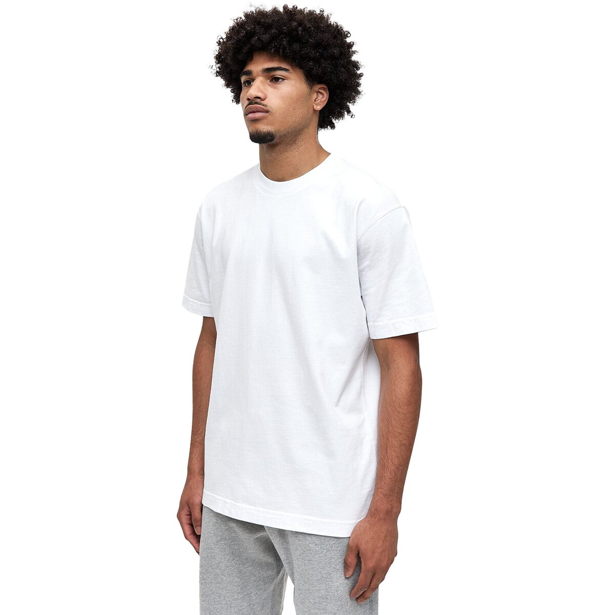 Image of Reigning Champ Midweight Jersey T-Shirt - Men's White, M
