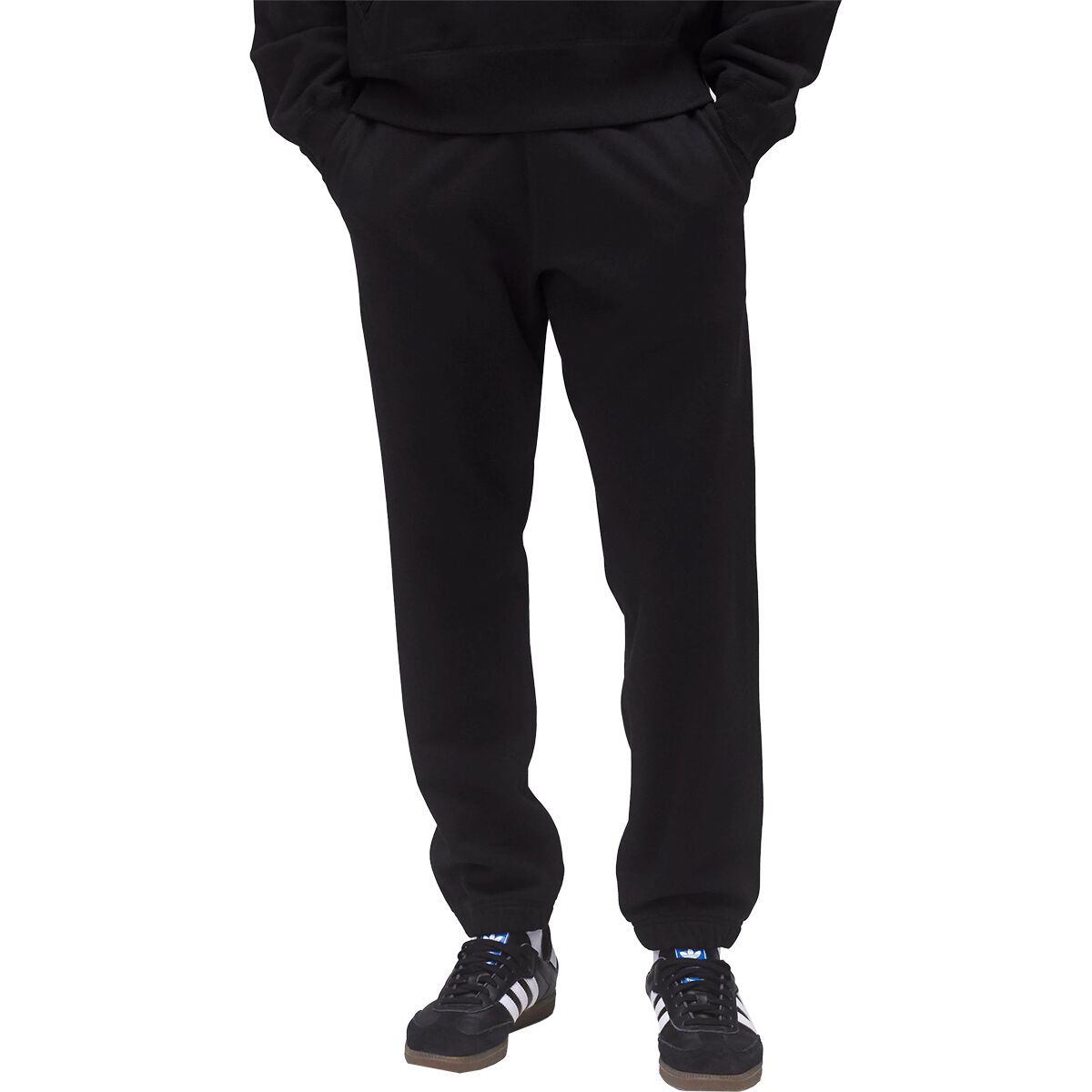 Image of Reigning Champ Midweight Terry Classic Cuffed Sweatpant - Men's Black, M