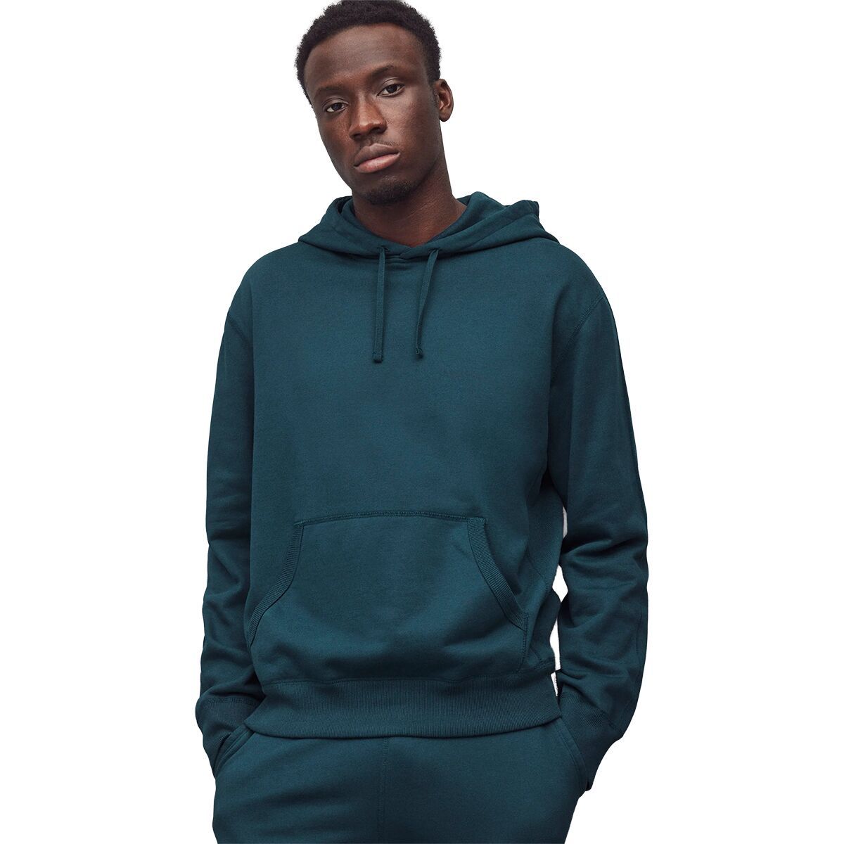 Image of Reigning Champ Midweight Terry Standard Hoodie - Men's Atlantic, S