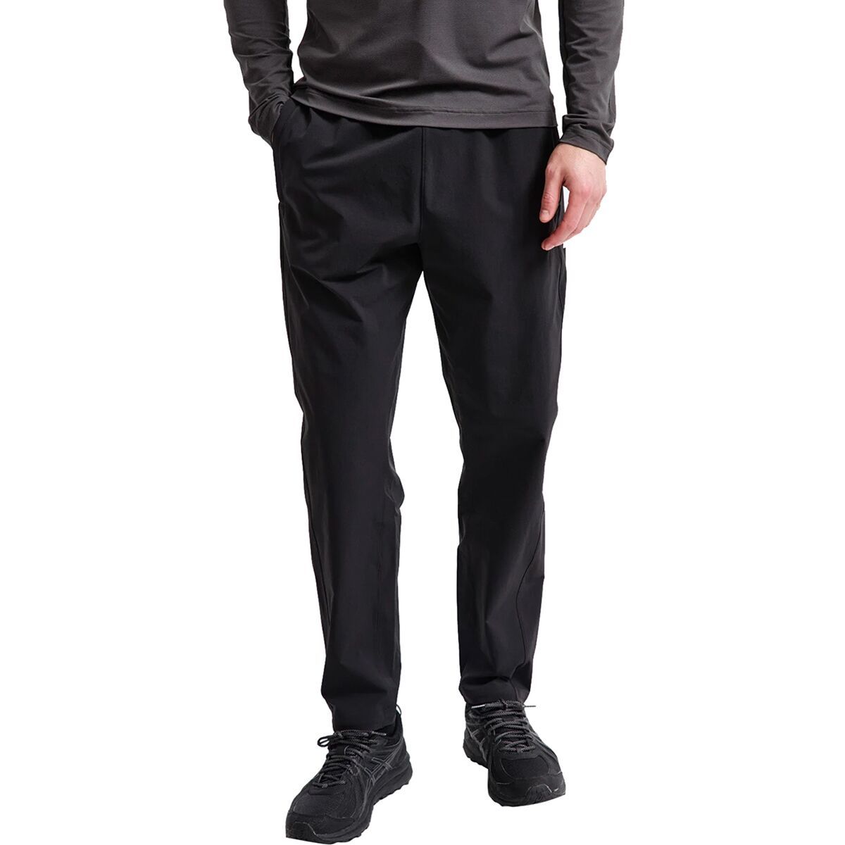 Image of Reigning Champ Nylon Oxford Team Pant - Men's Black, M