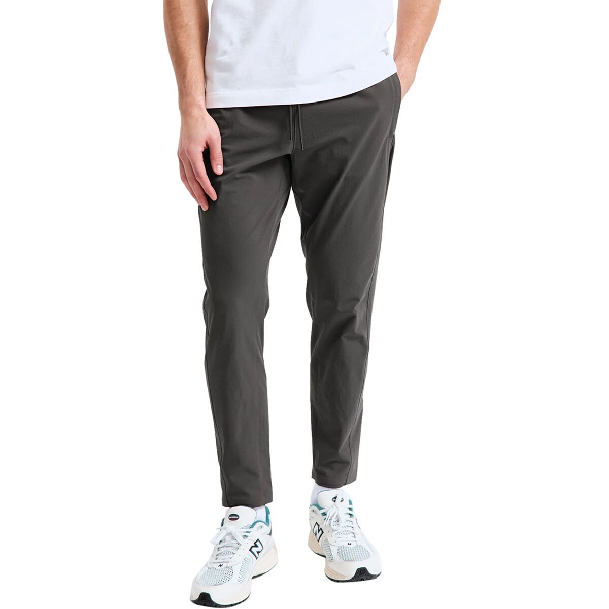 Image of Reigning Champ Nylon Oxford Team Pant - Men's Carbon, S