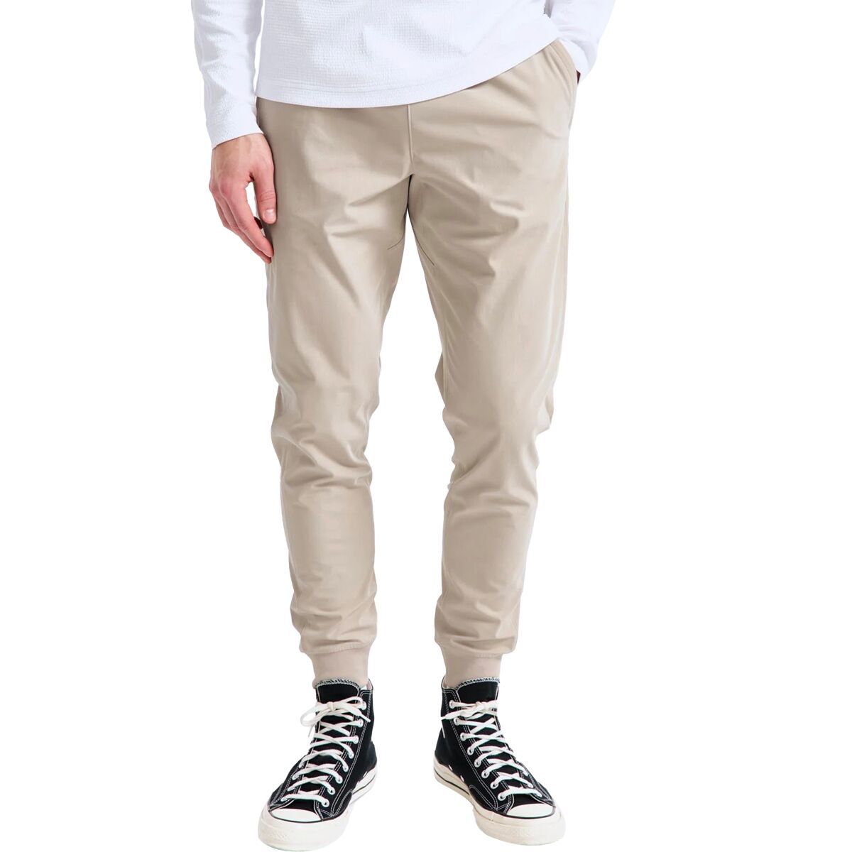Reigning Champ Stretch Warp Knit Coach's Slim Jogger - Men's Desert, XL