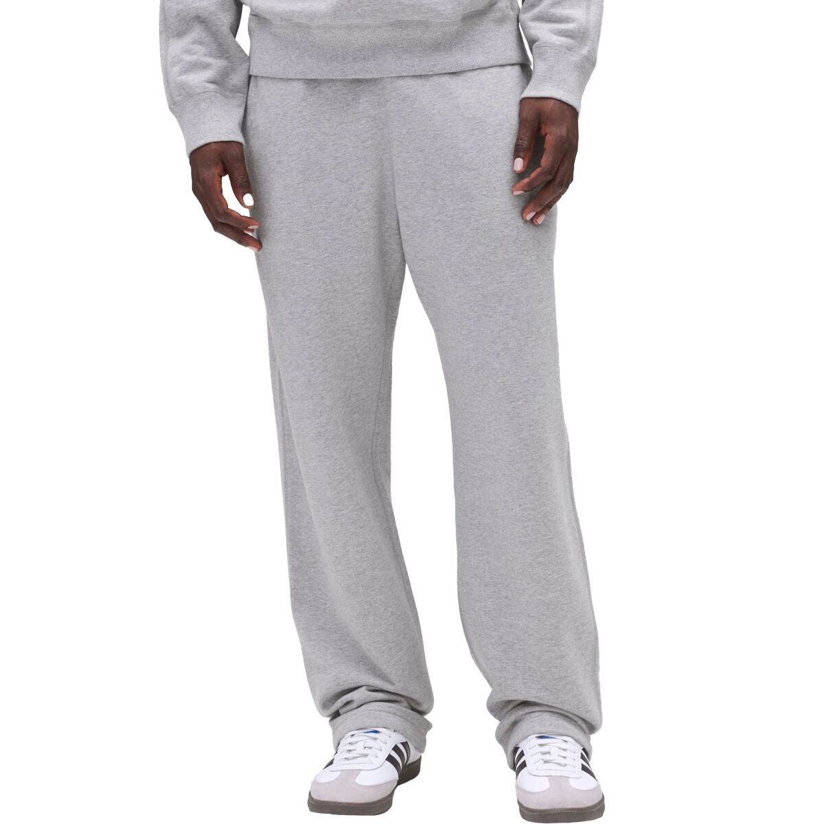Image of Reigning Champ Midweight Terry Relaxed Sweatpant - Men's Heather Grey, XL