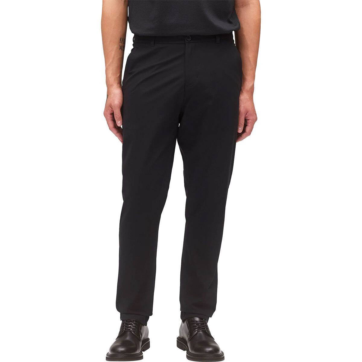 Image of Reigning Champ Stretch Warp Knit Coach's Pant - Men's Black, 34