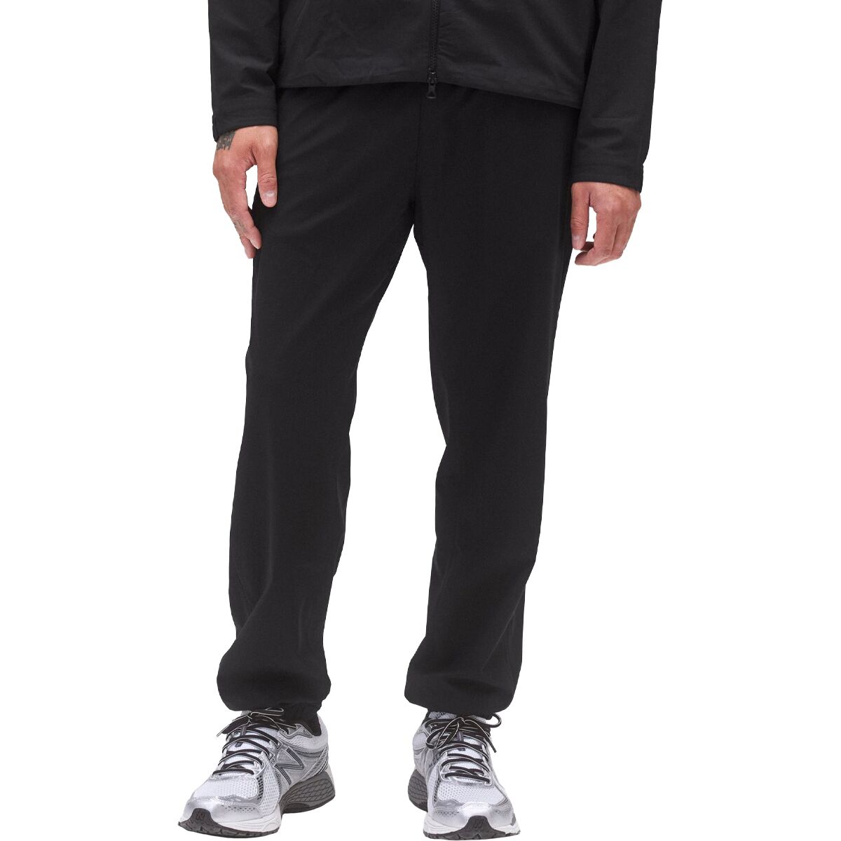 Image of Reigning Champ Stretch Warp Knit Coach's Standard Jogger - Men's Black, XXL